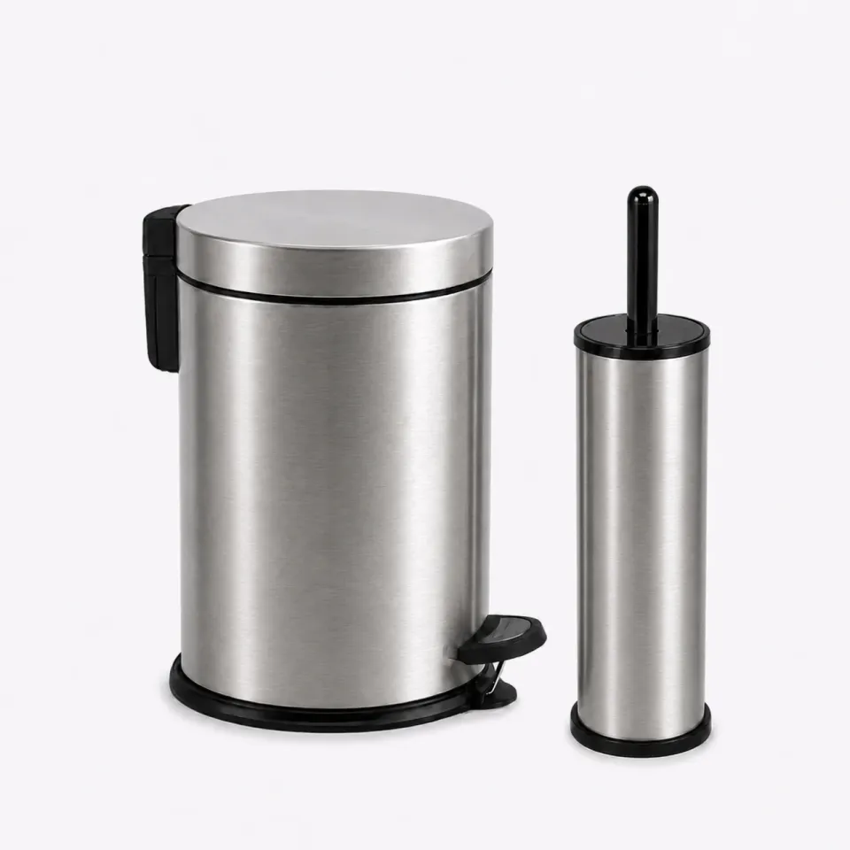 Eko 2-Piece Perforated Soft-Close Bathroom Set (Grade 430)