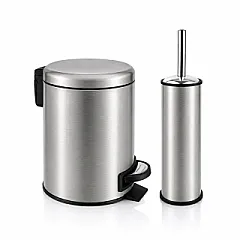 Elit Serisi 2'li Banyo Seti - Paslanmaz (3 Lt'li) Anti Finger (430 Kalite)
