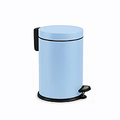 20 Lt Mavi Yavaş Kapanır Pedallı Çöp Kovası