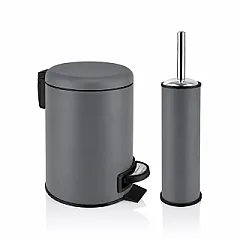 Elit 2'li Banyo Seti 5 Lt Gri