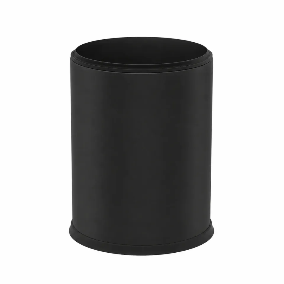 3 Lt Black Lidless Waste Bin
